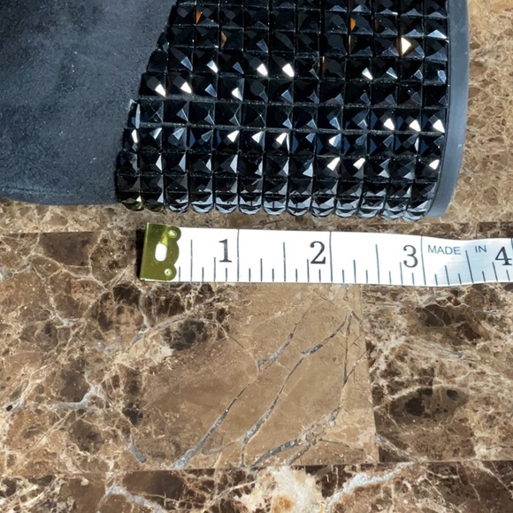 Michael Kors Black Heeled Boots with Textured Block Heel - Arabella - Picture 15 of 15